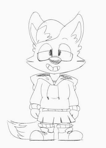 Sqrl - Kid Maff Standing (sketch)